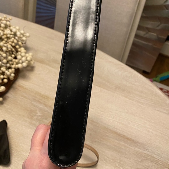 Kate Spade Patent Embossed Spade Print Crossbody - Picture 10 of 10